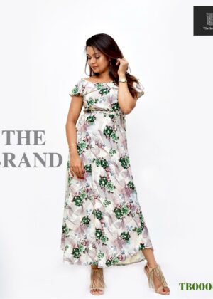 frill neck maxi frock - the brand