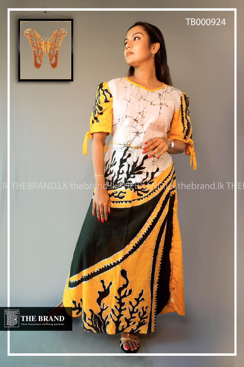The brand batik dress